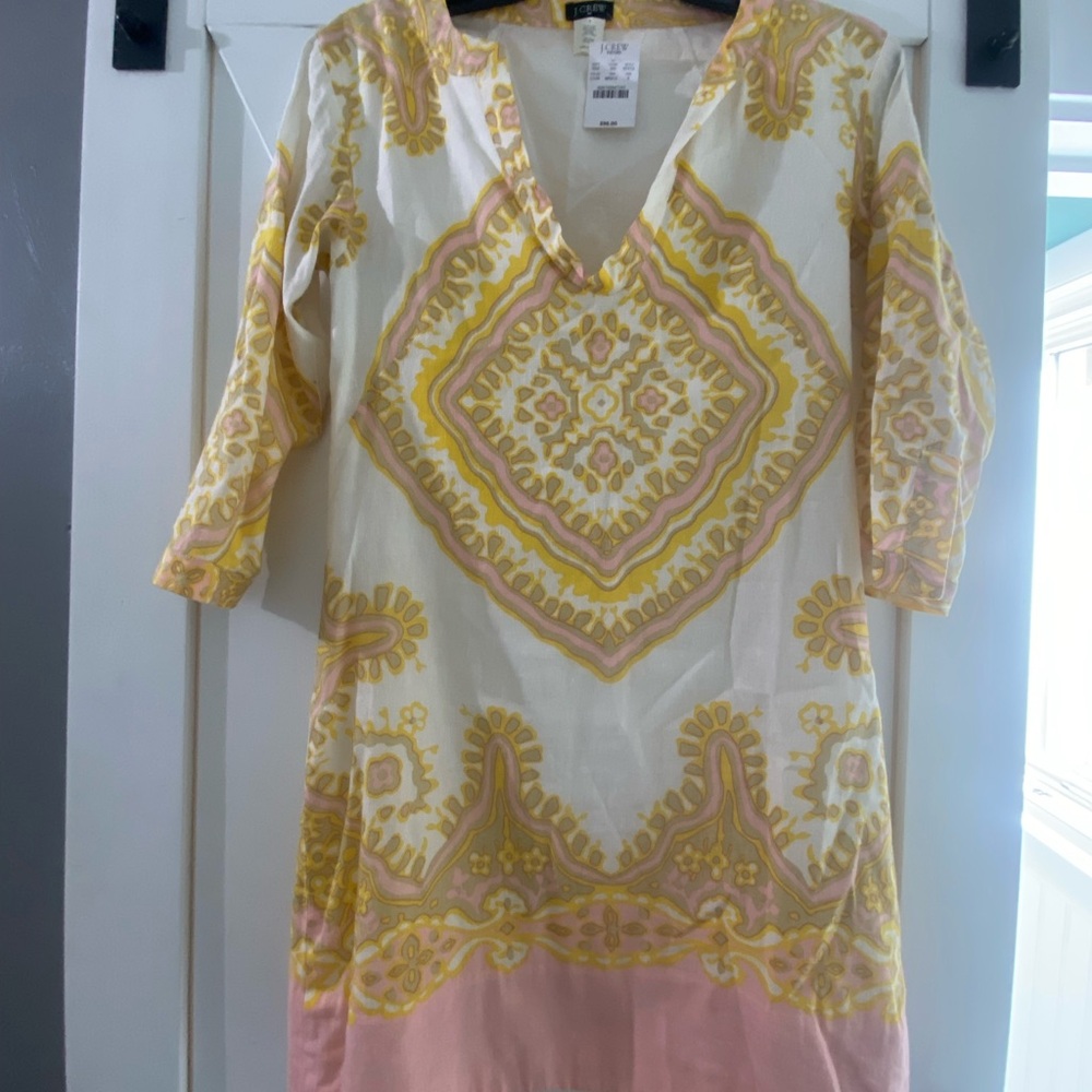 JCrew linen dress